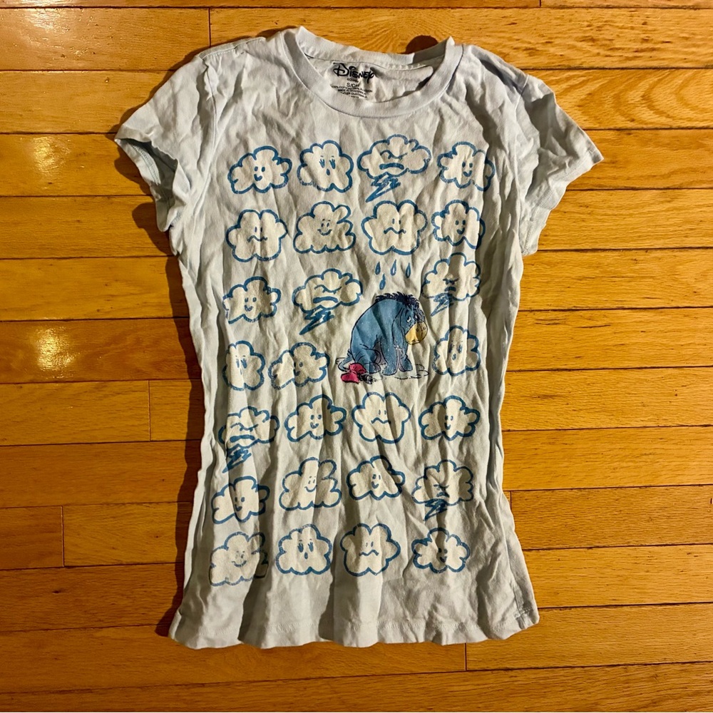 Women’s Retro Disney Graphic T-Shirt with Eeyore Print